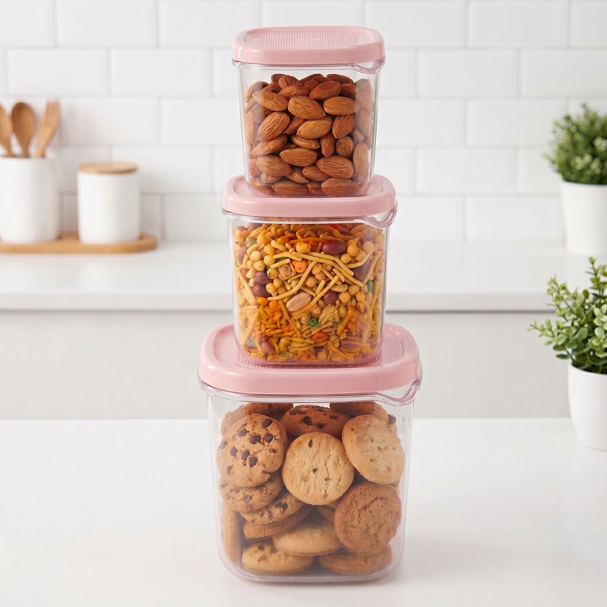 Rectangular Food Containers – Set of 3