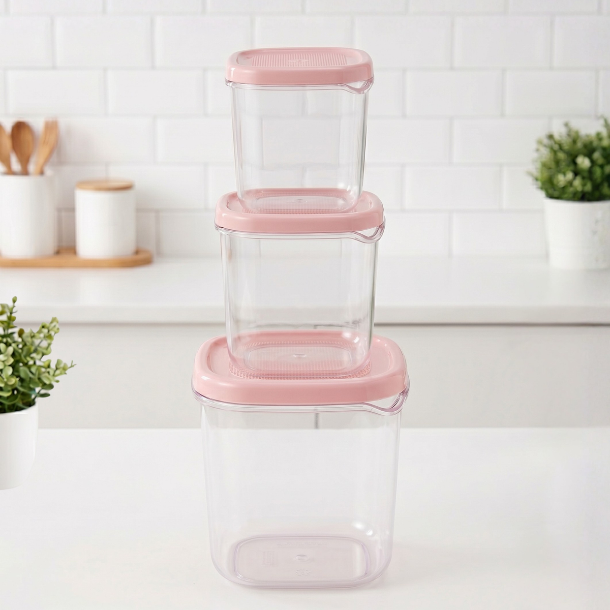Rectangular Food Containers – Set of 3