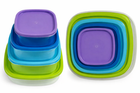 Rainbow Food Container – Set of 4